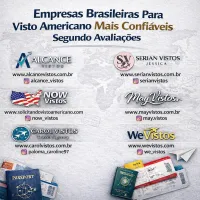 Imagem principal do artigo Empresas Brasileiras Para Visto Americano Mais Confiáveis Segundo Avaliações
